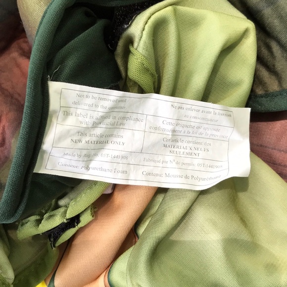 Teenage Mutant Ninja Turtle Donatello 2 pc Halloween Costume & Plastic Mask M - Picture 16 of 16